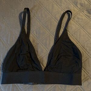 Negative Black Women's Bra